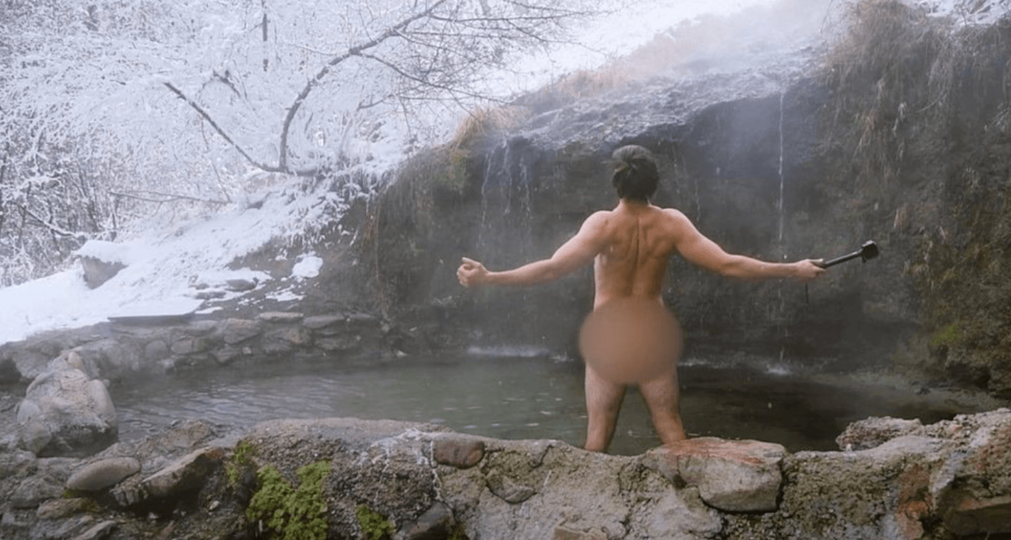 Hot spring nudes